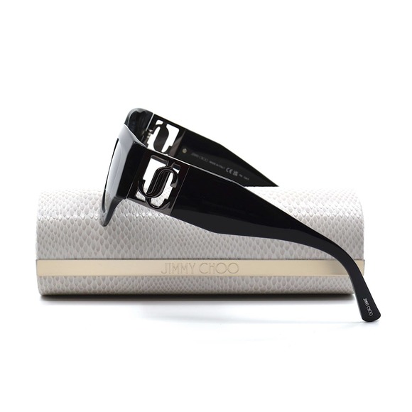 JIMMY CHOO NENA/S BLACK GREY WOMEN'S SUNGLASSES - Picture 6 of 14